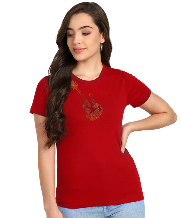 ✨ Women’s Sequin Motifs Cotton T-Shirt Combo – 2 Stylish Tees for ₹599 (MRP ₹2,099) ✨