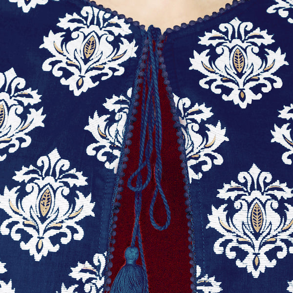 Ethnic Kurti Jacket pant set
