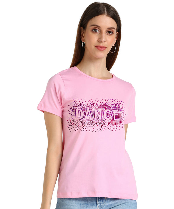 Women’s Cotton Sequin Motif T-Shirt Combo (Pack of 2) – Just ₹599 | MRP ₹2,099