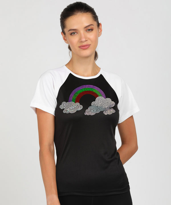 Women’s Polyester Sports T-Shirts (Pack of 2)