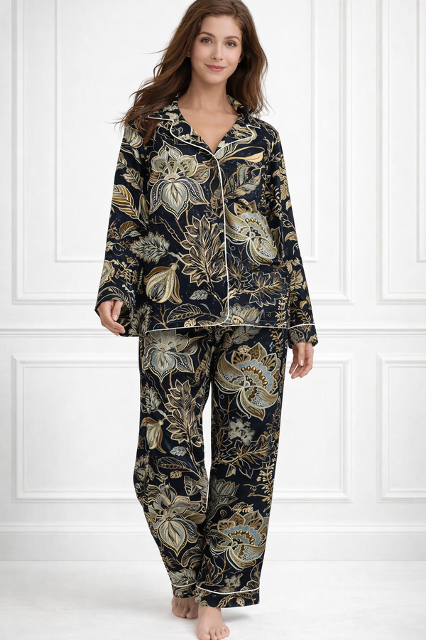 πΊ Women Floral Printed Spandex Top & Pant β 2-Piece Co-Ord Set πΊ