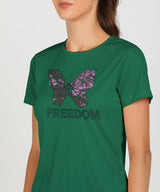 Women's Polyester Sports T-Shirt Pack of 2