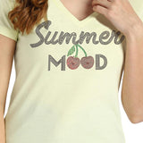 Women's Sequins Motifs Embellished Cotton T-shirt