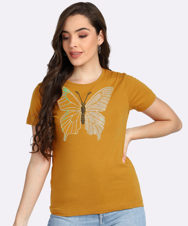 Women’s Cotton Sequin Motif T-Shirt Pack of 3 – Just ₹799 | MRP ₹3,099