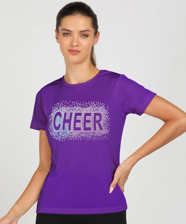 Women’s Polyester Sports T-Shirts (Pack of 2)