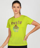 Women’s Polyester Sports T-Shirts (Pack of 2)