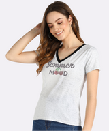 Women’s Cotton Sequin Motif T-Shirt Pack of 3 – Just ₹799 | MRP ₹3,099