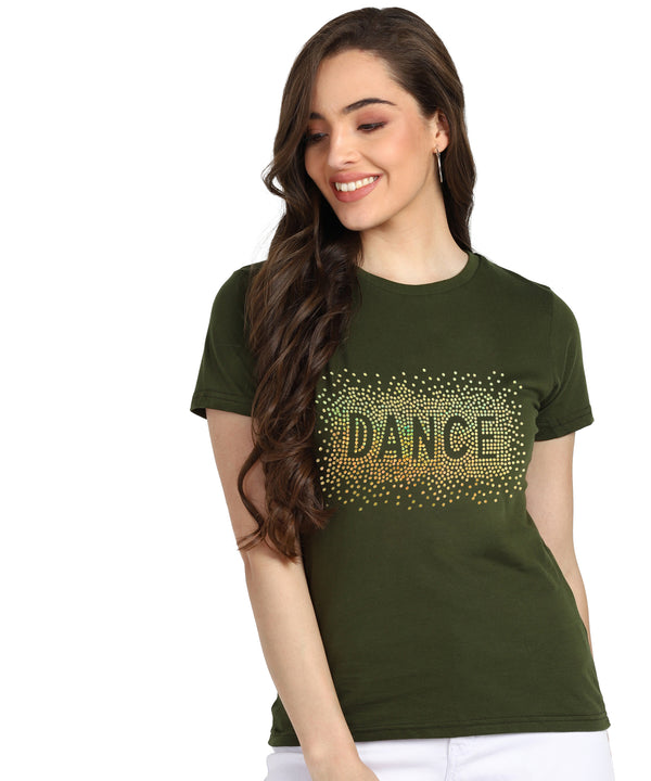 Women’s Cotton Sequin Motif T-Shirt Combo (Pack of 2) – Just ₹599 | MRP ₹2,099