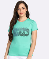 ✨ Women’s Sequin Motifs Cotton T-Shirt Combo – 2 Stylish Tees for ₹599 (MRP ₹2,099) ✨