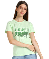 ✨ Women’s Sequin Motifs Cotton T-Shirt Combo – 2 Stylish Tees for ₹599 (MRP ₹2,099) ✨