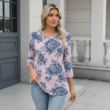 🌸 Floral Printed Spandex Top 🌸