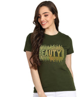 ✨ Women’s Sequin Motifs Cotton T-Shirt Combo – 2 Stylish Tees for ₹599 (MRP ₹2,099) ✨