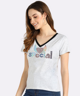 Women’s Cotton Sequin Motif T-Shirt Pack of 3 – Just ₹799 | MRP ₹3,099