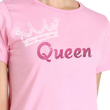 Women's Sequin Motifs Embellished cotton T-shirt