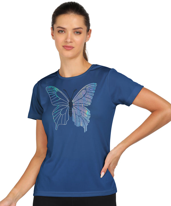 Women’s Polyester Sports T-Shirts (Pack of 2)