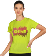 Women’s Polyester Sports T-Shirts (Pack of 2)
