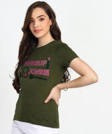 Women's Sequin Motifs Embellished cotton T-shirt
