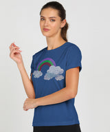 Women’s Polyester Sports T-Shirts (Pack of 2)