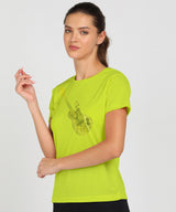 Women’s Polyester Sports T-Shirts (Pack of 2)