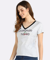 Women’s Cotton Sequin Motif T-Shirt Pack of 3 – Just ₹799 | MRP ₹3,099