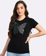 Women’s Cotton Sequin Motif T-Shirt Pack of 3 – ₹799 Only | MRP ₹3,099