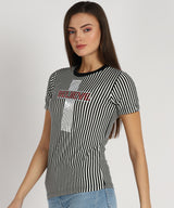Women's Sequin Motifs Embellished cotton T-shirt