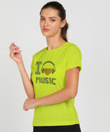 Women's Polyester Sports T-Shirt Pack of 2