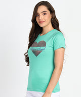 Women's Sequin Motifs Embellished cotton T-shirt