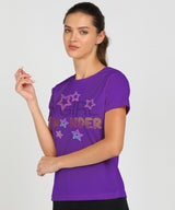 Women’s Polyester Sports T-Shirts (Pack of 2)
