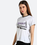 Women's Sequin Motifs Embellished cotton T-shirt