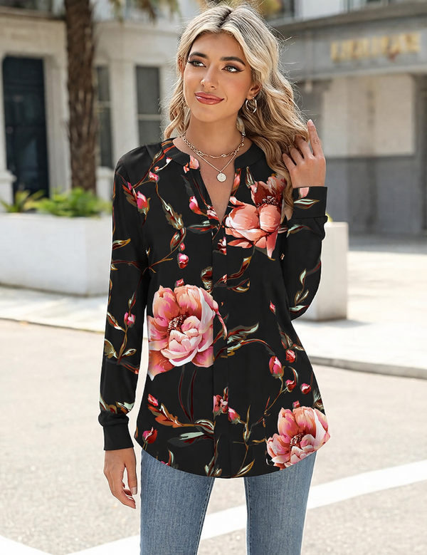 🌸 Floral Printed Spandex Top 🌸