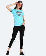 Women's Sequin Motifs Embellished cotton T-shirt