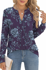 🌸 Floral Printed Spandex Top 🌸