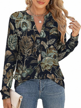 🌸 Floral Printed Spandex Top 🌸