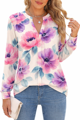 🌸 Floral Printed Spandex Top 🌸
