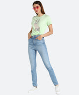 Women's Sequin Motifs Embellished cotton T-shirt