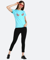 Women's Sequin Motifs Embellished cotton T-shirt