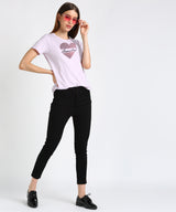 Women's Sequin Motifs Embellished cotton T-shirt
