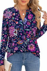 🌸 Floral Printed Spandex Top 🌸