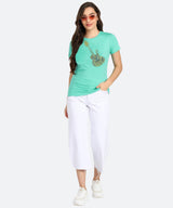 Women’s Cotton Sequin Motif T-Shirt Pack of 3 – ₹799 Only | MRP ₹3,099