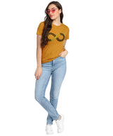 Women's Sequin Motifs Embellished cotton T-shirt