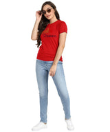 Women's Sequins Motifs Embellished Cotton T-shirt