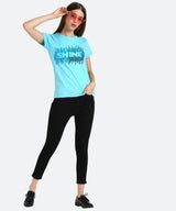 Women's Sequin Motifs Embellished cotton T-shirt