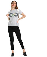 Women's Cotton Sequin Motif T-Shirt Combo
