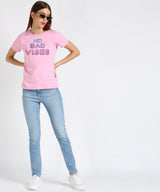 Women's Sequins Motifs Embellished Cotton T-shirt