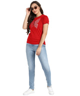 Women’s Cotton Sequin Motif T-Shirt Combo (Pack of 2) – Just ₹599 | MRP ₹2,099