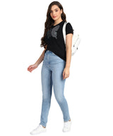 Women’s Cotton Sequin Motif T-Shirt Combo (Pack of 2) – Just ₹599 | MRP ₹2,099