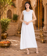Graceful Floral Embroidered Rayon Shrug Kurti Set