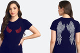 Women's Sequin Motifs Embellished cotton T-shirt