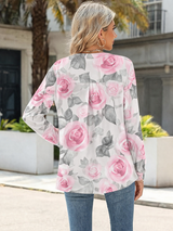 🌸 Floral Printed Spandex Top 🌸